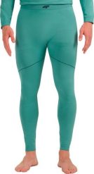 4f Spodnie termoaktywne męskie 4F M234 morska zieleń 4FWAW25USEAM234 46S 2XL/3XL. Zielone spodnie materiałowe męskie 4f, m, bez wzorów. Za 106.90 zł.