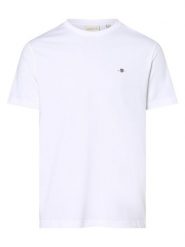 Gant T-shirt Mężczyźni Bawełna biały, XXL. Białe t-shirty męskie GANT, m, bez wzorów, z bawełny, bez kołnierzyka. Za 249.95 zł.
