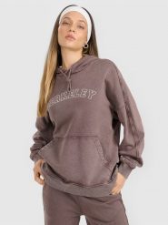 4F Bluza dresowa nierozpinana z kapturem damska - brązowa M. Brązowe bluzy damskie 4f, m, bez wzorów, z bawełny, z kapturem. Za 179.99 zł.