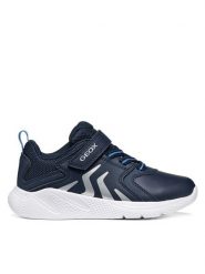Geox Sneakersy J Sprintye Boy J66GBE 0BC14 C4002 M Granatowy. Niebieskie trampki i tenisówki chłopięce Geox, bez wzorów, ze skóry, bez zapięcia. Za 209.99 zł.