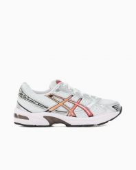 Buty trekkingowe ASICS Gel-1130 Białe/Czerwone. Białe trekkingi męskie Asics, na fitness i siłownię. Za 589.00 zł.