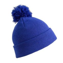 Czapka Result Beanie. Niebieskie czapki i kapelusze męskie CORE, na zimę, bez wzorów, z dzianiny, eleganckie. Za 37.27 zł.