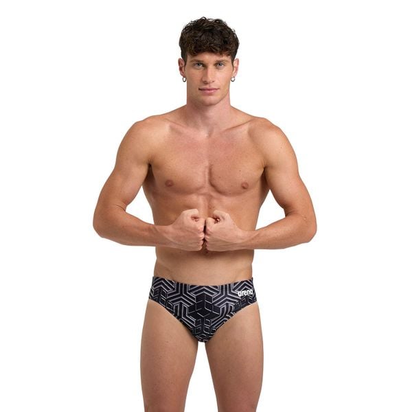 Kąpielówki Arena Kikko Pro. Czarne kąpielówki męskie Arena, l, bez wzorów, z materiału, długie, na fitness i siłownię. Za 161.98 zł.