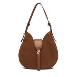 Torebka BOSS. Brązowe torebki do ręki damskie Boss, bez wzorów, klasyczne, bez dodatków. Za 1,699.00 zł.