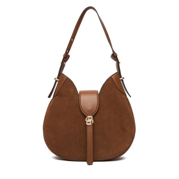 Torebka BOSS. Brązowe torebki do ręki damskie Boss, bez wzorów, klasyczne, bez dodatków. Za 1,699.00 zł.