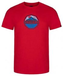 T-shirt męski Loap Altair czerwony. Czerwone t-shirty męskie ÀLG, na lato, m, z aplikacjami, z bawełny, klasyczne, bez kołnierzyka. Za 59.32 zł.