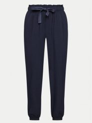 Deha Spodnie dresowe A00636 Granatowy Regular Fit. Niebieskie spodnie dresowe damskie Deha, s, bez wzorów, z dresówki. Za 269.99 zł.