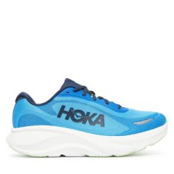 Buty do biegania Hoka. Niebieskie buty sportowe męskie HOKA, bez zapięcia, do biegania. Za 649.99 zł.