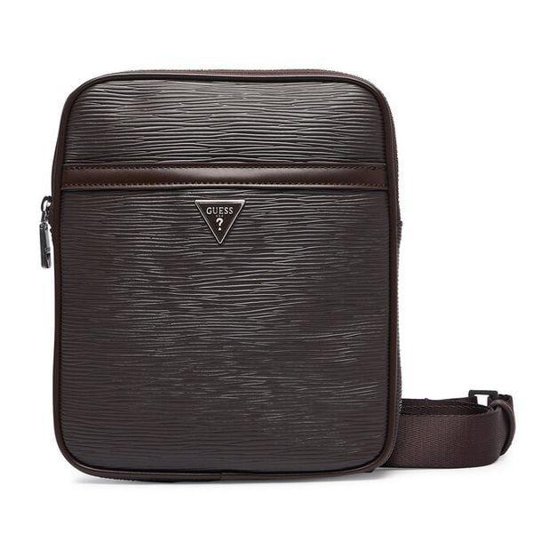 Saszetka Guess. Brązowe saszetki męskie Guess, młodzieżowe, małe. Za 276.99 zł.