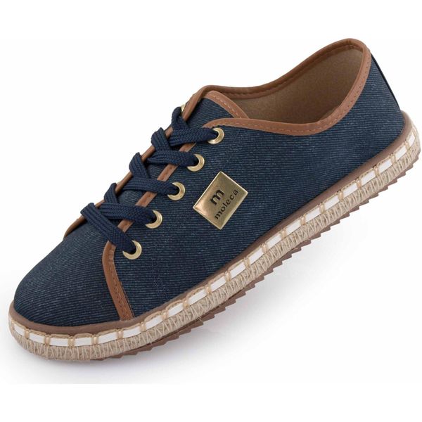 Damskie Buty Casual z Dżinsu - Moleca Rozmiar 36. Niebieskie obuwie sportowe damskie ZZYZX, bez wzorów, z denimu, rowerowe. Za 243.99 zł.
