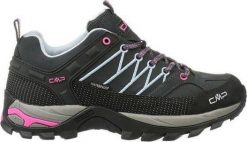 Buty trekkingowe damskie CMP Rigel Low WP 3Q13246-66UM Czarne 38. Czarne trekkingi damskie CMP. Za 359.74 zł.
