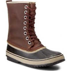 Śniegowce SOREL - 1964 Premium Ltr NL1718 Cappuccino/Oxford Tan 206. Brązowe kozaki damskie Sorel, z gumy. W wyprzedaży za 379.00 zł.