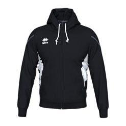 Bluza z kapturem dla dzieci Errea Clancy. Białe bluzy dla chłopców ERREA, bez wzorów, prążkowane, bez ramiączek, z kapturem. Za 291.00 zł.