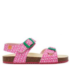 Sandały Agatha Ruiz de la Prada. Czerwone sandały dziewczęce Agatha Ruiz de la Prada, bez zapięcia. Za 129.99 zł.