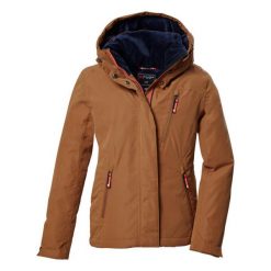 Dziewczęca kurtka narciarska Killtec Kow 356. Brązowe buty zimowe dziewczęce KILLTEC, bez wzorów, bez zapięcia. Za 326.50 zł.