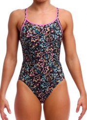 Strój do pływania menstruacyjny FUNKITA Copper Cluster - Swim Secure. Brązowe kostiumy jednoczęściowe damskie FUNKITA, l, bez wzorów, z elastanu, wakacyjne, do pływania. Za 289.00 zł.