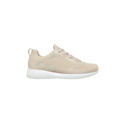Buty damskie SKECHERS Bobs Sport Squad Tough Talk. Brązowe obuwie sportowe damskie Skechers, bez wzorów, trekkingowe, Skechers Sport. Za 215.00 zł.