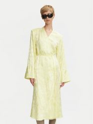Gestuz Sukienka letnia Dray 10908878 Żółty Relaxed Fit. Żółte sukienki damskie Gestuz, na lato, bez wzorów, z wiskozy, bez kołnierzyka, bez ramiączek. Za 729.99 zł.