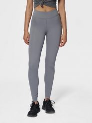 Damskie legginsy Hummel Te Fundamental. Szare legginsy sportowe damskie Hummel, m, bez wzorów, z jersey, z standardowym stanem, na fitness i siłownię. Za 224.00 zł.