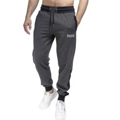 Spodnie do biegania Lonsdale Heckfield. Szare spodnie sportowe męskie Lonsdale, m, bez wzorów, z dresówki, do biegania. Za 184.50 zł.
