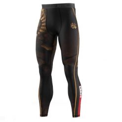 Legginsy sportowe męskie EXTREME HOBBY BUSHIDO. Czarne legginsy sportowe męskie EXTREME HOBBY, m, bez wzorów, z elastanu. Za 229.00 zł.