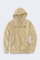 Bluza Carhartt Marquette Logo Beach Heather. Brązowe bluzy męskie Carhartt, m, bez wzorów, bez kaptura. Za 250.99 zł.