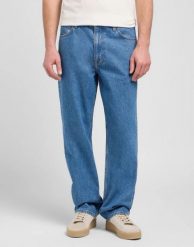 MESKIE SPODNIE LEE ASHER MORGAN 112371286. Spodnie materiałowe męskie Lee, l, bez wzorów, z jeansu. Za 219.99 zł.