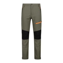 Spodnie męskie turystyczne CMP 30A1477. Zielone spodnie sportowe męskie CMP, na lato, m, bez wzorów, trekkingowe. Za 349.99 zł.
