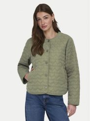 ONLY Kurtka przejściowa Heart 15366265 Zielony Regular Fit. Zielone kurtki damskie Only, s, bez wzorów, z syntetyku, bez kaptura. Za 199.99 zł.