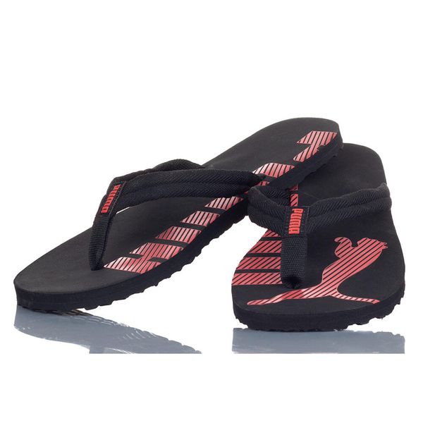 Klapki Japonki Dasmkie Puma Epic Flip V2. Czerwone klapki damskie Puma, z materiału, eleganckie. Za 141.00 zł.