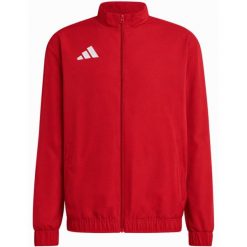 Bluza męska adidas Entrada 26 Presentation. Czerwone bluzy męskie Adidas, m, bez wzorów, z poliesteru, bez kaptura. Za 134.99 zł.
