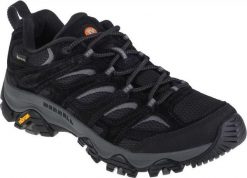 Merrell Merrell Moab 3 GTX J036253 Czarne 44,5. Czarne buty sportowe męskie Merrell, bez zapięcia. Za 573.48 zł.