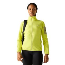 Damska Bluza Polarowa Ralina. Zielone bluzy damskie Regatta, na zimę, xl, bez wzorów, z elastanu, z kapturem. Za 209.99 zł.
