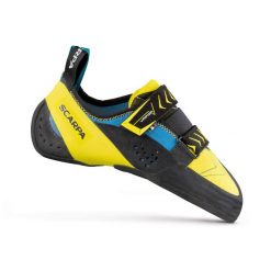 Buty wspinaczkowe męskie SCARPA Vapor V. Żółte buty sportowe męskie Scarpa, bez zapięcia, wspinaczkowe. Za 469.99 zł.