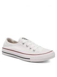 Converse Trampki CHUCK TAYLOR ALL STAR SHORELINE 537084C Biały. Białe trampki i tenisówki damskie Converse, bez wzorów, z materiału, retro, bez zapięcia. Za 239.99 zł.