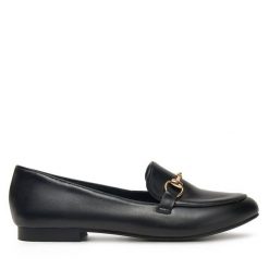 Loafersy DeeZee. Czarne mokasyny damskie DeeZee. Za 99.99 zł.