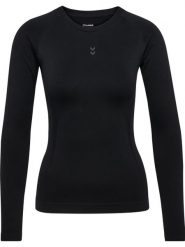 T-shirt damski Hummel Flow. Czarne t-shirty damskie Hummel, l, bez wzorów, z dzianiny, eleganckie, bez kołnierzyka. Za 222.00 zł.