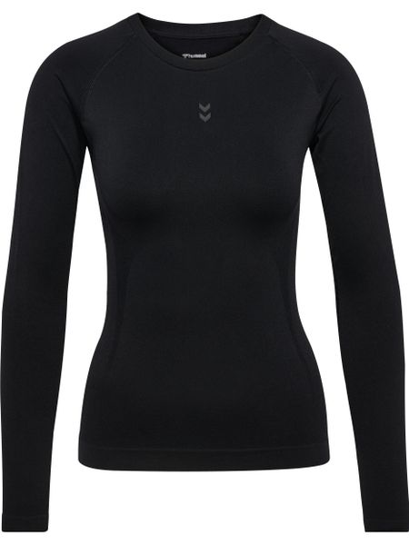 T-shirt damski Hummel Flow. Czarne t-shirty damskie Hummel, l, bez wzorów, z dzianiny, eleganckie, bez kołnierzyka. Za 177.73 zł.