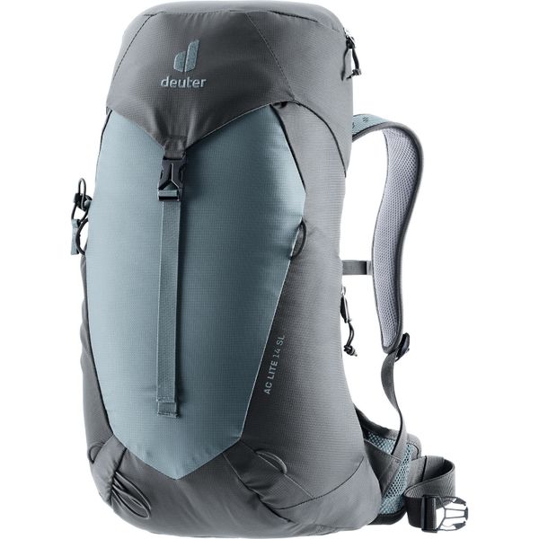 Plecak damski Deuter AC Lite 14 SL - shale/graphite. Szare plecaki damskie Deuter, bez wzorów, sportowe. Za 403.99 zł.