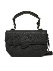 Pepe Jeans Torebka Amber Script PL031664 Czarny. Czarne torebki do ręki damskie Pepe Jeans, bez wzorów, z jeansu, bez dodatków. Za 309.99 zł.