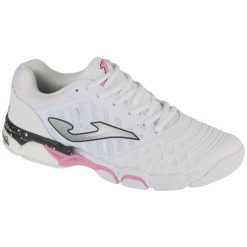 Buty do siatkówki damskie, V.Impulse Lady 25 VIMPLS. Białe obuwie sportowe damskie Joma, bez wzorów, do siatkówki. Za 349.99 zł.