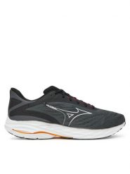 Mizuno Buty do biegania Wave Ultima 16 J1GC2518 Czarny. Czarne buty sportowe męskie Mizuno, z materiału, bez zapięcia, do biegania. Za 449.99 zł.