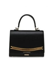 Steve Madden Torebka Bmoment SM13001393-02002-B-G Czarny. Czarne torebki do ręki damskie Steve Madden, bez wzorów, ze skóry, bez dodatków. Za 489.99 zł.