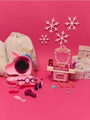 Torebka w kształcie jednrożca z akcesoriami - różowy. Czerwone torby i plecaki dziecięce Sinsay. Za 25.99 zł.