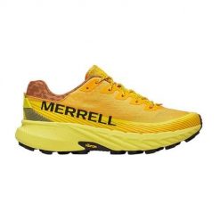 Buty do biegania męskie Merrell Agility Peak 5. Żółte buty sportowe męskie Merrell, z materiału, bez zapięcia, do biegania. Za 891.00 zł.