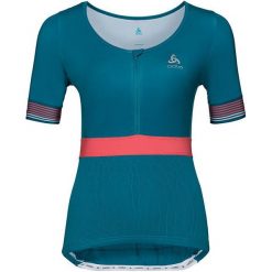 Odlo Koszulka damska Stand-up Collar Ceramicool X-Light zielona r. L. T-shirty damskie marki Odlo. Za 220.06 zł.