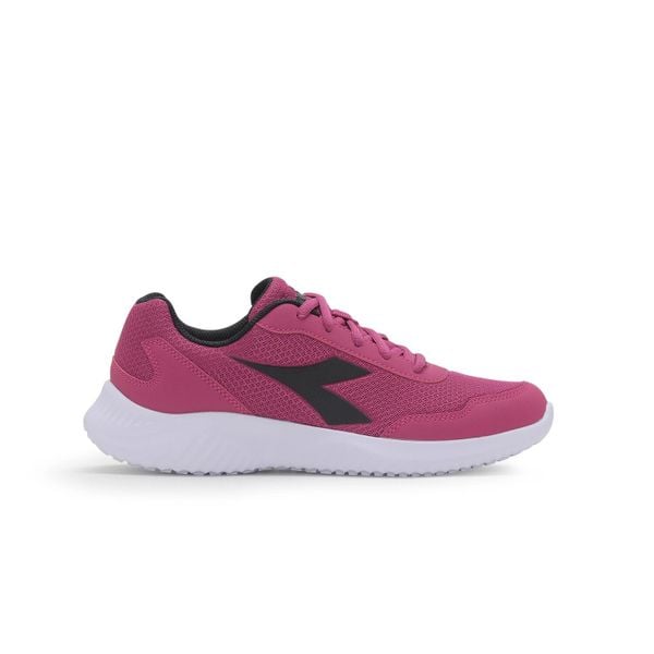 Buty biegowe damskie DIADORA ROBIN 3 W. Czerwone obuwie sportowe damskie Diadora, bez wzorów, do biegania. Za 99.99 zł.