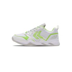 Buty do piłki ręcznej Hummel Teiwaz 2.0. Białe buty sportowe męskie Hummel, z materiału, bez zapięcia, do piłki ręcznej. W wyprzedaży za 229.00 zł.