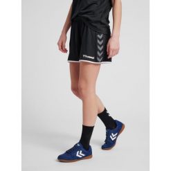 Spodenki sportowe damskie Hummel Authentic Poly Shorts czarne. Białe szorty sportowe damskie Hummel, xl, bez wzorów, sportowe. Za 113.00 zł.