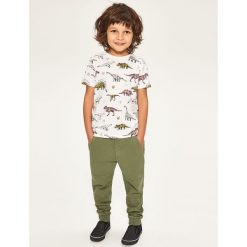 Spodnie dresowe - Khaki. Brązowe spodenki niemowlęce Reserved, l, bez wzorów, z dresówki. Za 59.99 zł.